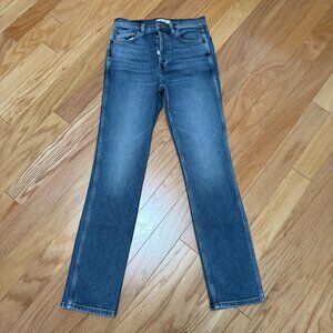 Re/Done 80s Slim Straight Jeans Size 26 NWT